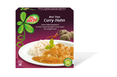 Du darfst Red Thai Curry Huhn 375g 