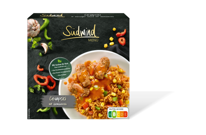 Fertiggerichte im Onlineshop | Südwind Cevapcici 400g | online kaufen