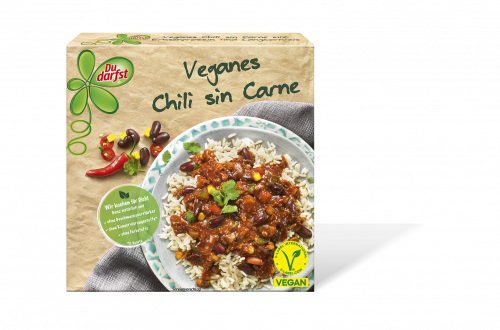 'Du darfst veganes Chili sin Carne 375g 