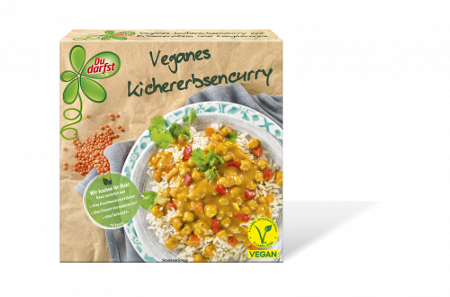 'Du darfst veganes Kichererbsencurry 375g 